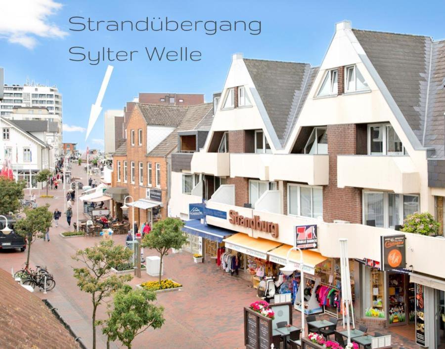 Erleben Sie Ihren Urlaub Im Zentral Gelegenen Apartmenthaus Strandburg Im Herzen Von Westerland 1 Extérieur photo
